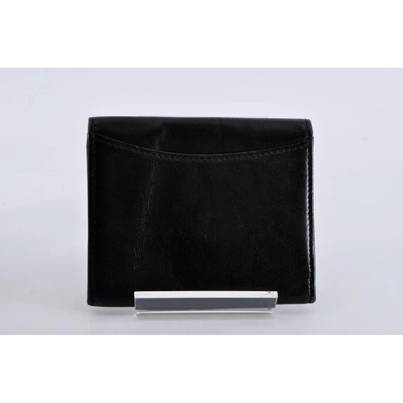 LOEWE Anagram Card Case Leather Black Used Authentic EUC - Picture 2 of 8